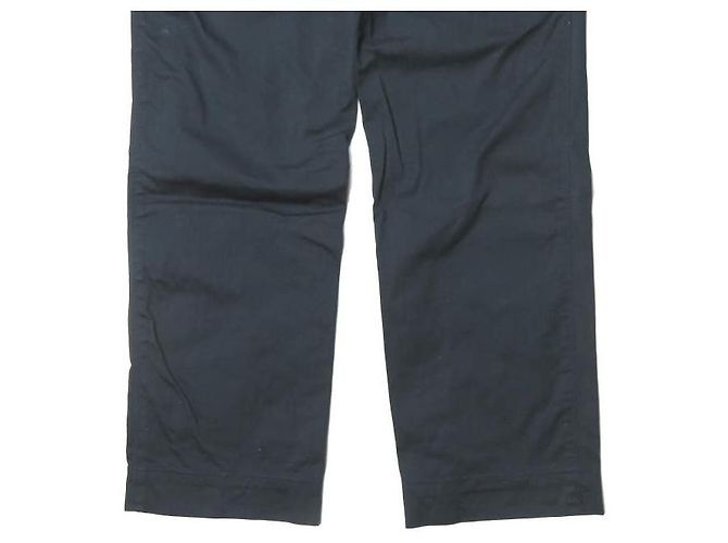 Pantalones de algodón de corte slim Acne Studios
Pantalones de algodón Azul Azul marino - vista 10