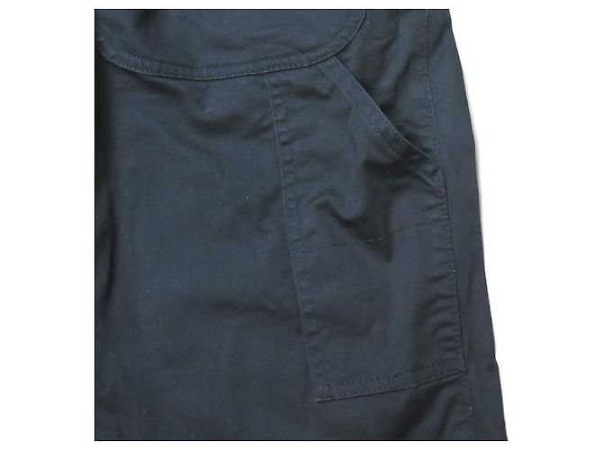 Pantalones de algodón de corte slim Acne Studios
Pantalones de algodón Azul Azul marino - vista 9
