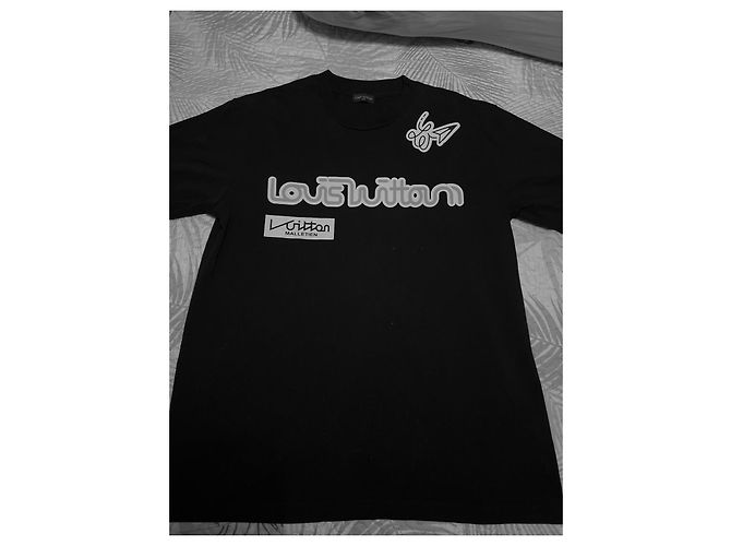 T-shirt Louis Vuitton Nero - vista 2