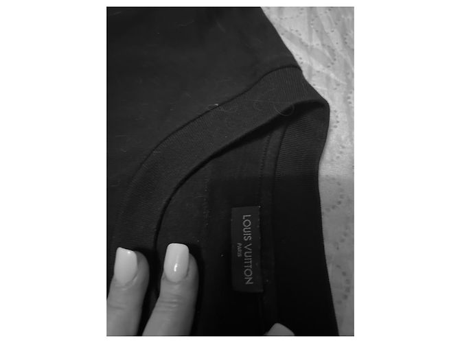 T-shirt Louis Vuitton Nero - vista 3