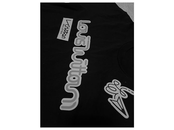 T-shirt Louis Vuitton Nero - vista 4