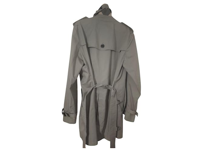 Impermeable Burberry Brit beige de algodón - vista 14