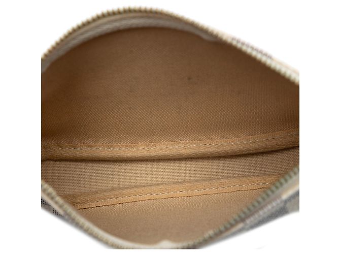 Mini Pochette Accessoires Damier Azur Bianco Louis Vuitton - vista 4