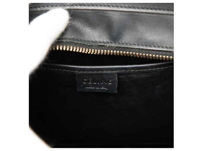 Luggage Céline Celine Blau Nano Tricolor Filztasche - Ansicht 5