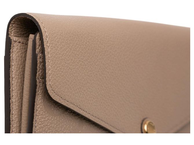 Louis Vuitton Beige Monogram Empreinte Sarah Wallet - view 8
