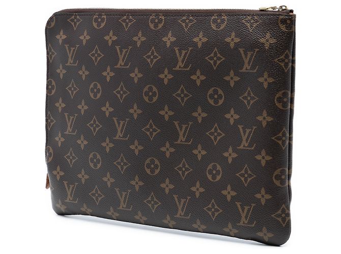 Etui Voyage MM Monogram Marrone Louis Vuitton - vista 2