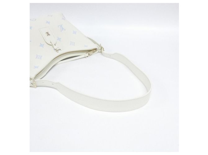 Carryall Schultertasche Monogram Empreinte Bicolor von Louis Vuitton Weiß Blau - Ansicht 5