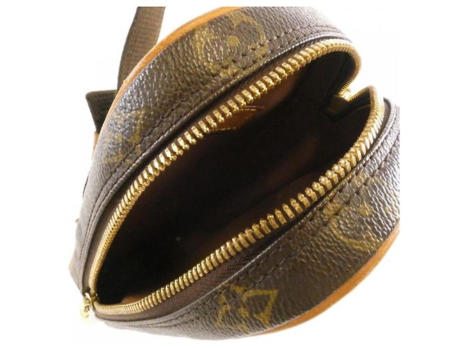 Borsa a Spalla Louis Vuitton Monogram Pochette Gange M51870 Marrone - vista 10