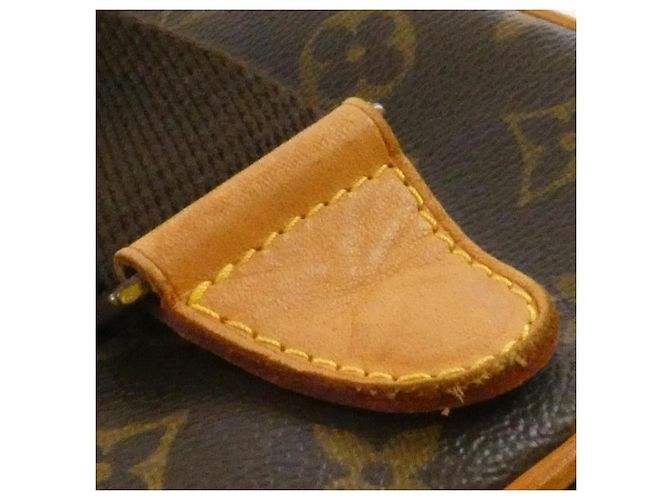 Borsa a Spalla Louis Vuitton Monogram Pochette Gange M51870 Marrone - vista 9