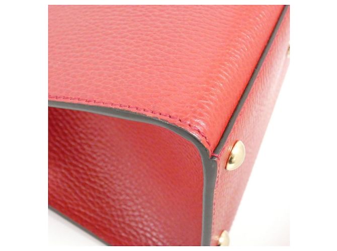 Bolsa Gucci SOHO em couro vermelho - vista 4