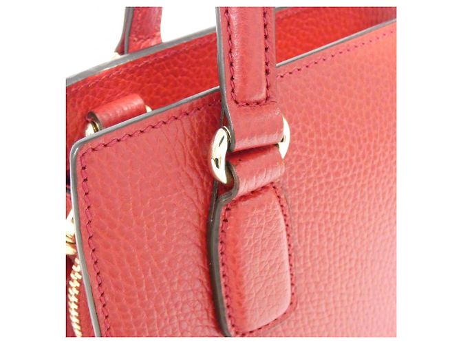 Bolsa Gucci SOHO em couro vermelho - vista 5