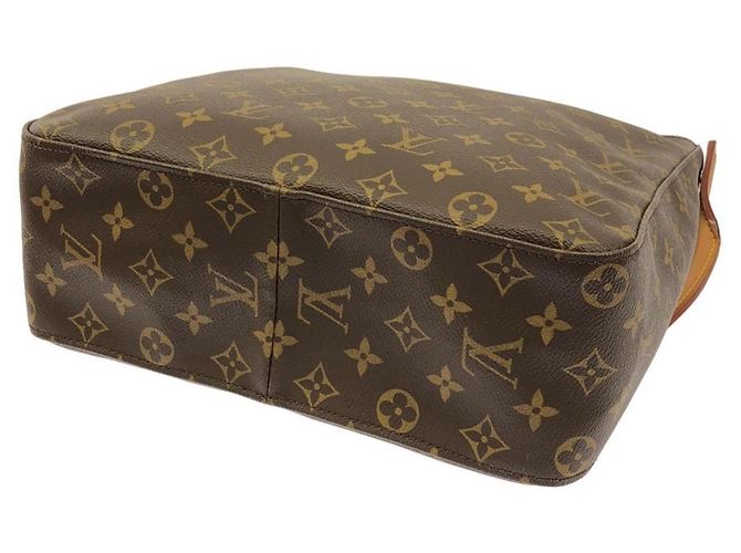 Borsa a Spalla Louis Vuitton Monogram Looping GM M51145 Marrone - vista 2