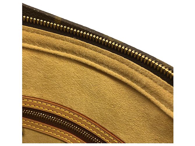Borsa a Spalla Louis Vuitton Monogram Looping GM M51145 Marrone - vista 6