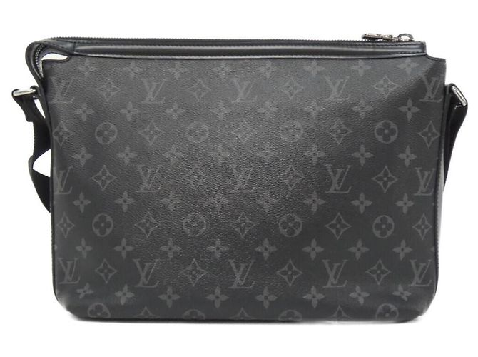 Borsa a Spalla Louis Vuitton Monogram Eclipse Odyssée PM M44223 Nero - vista 2
