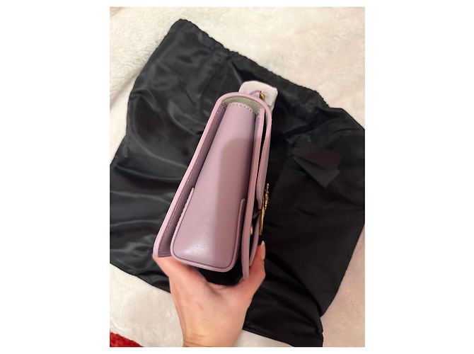 Pinko Umhängetasche aus Lavendel-Leder - Ansicht 5