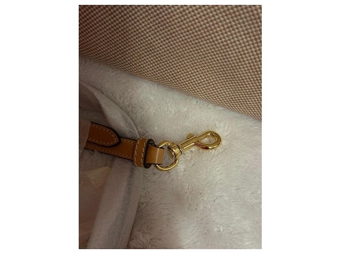 Borsa Valentino in tela e pelle Marrone Beige - vista 7