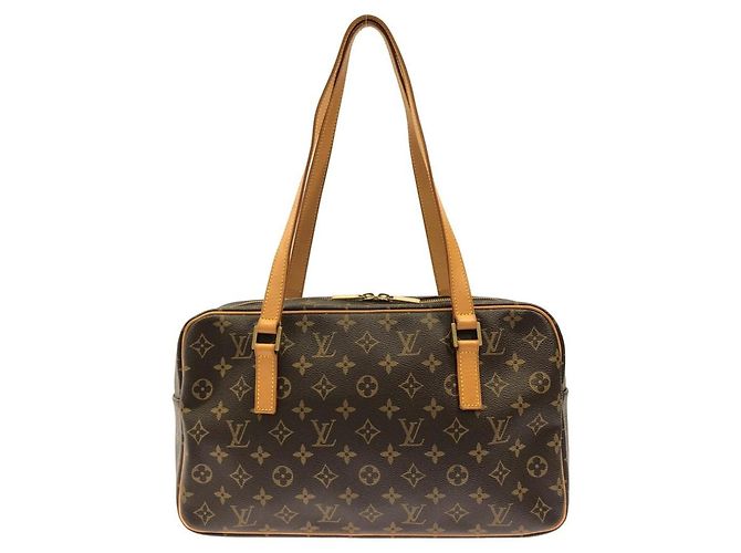 Borsa a Spalla Monogram Cite GM Louis Vuitton Marrone - vista 2