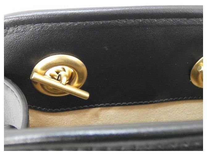 Borsa Gucci GG Marmont Nero - vista 9