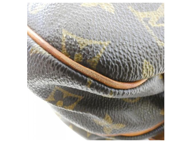 Borsa a Spalla Saumur Monogram Louis Vuitton Marrone - vista 2