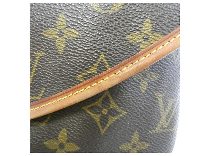 Borsa a Spalla Saumur Monogram Louis Vuitton Marrone - vista 3