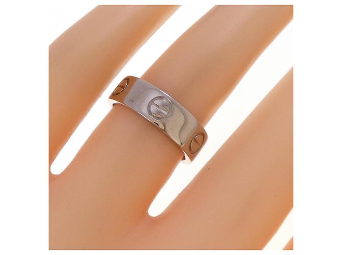 Anello Love Cartier in Oro Bianco D'oro - vista 4