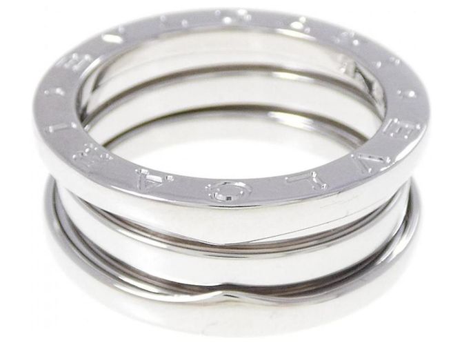 Bulgari Anello B.zero1 3 bande in oro bianco Bvlgari D'oro - vista 2
