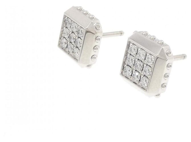 Louis Vuitton Diamant Ohrringe Golden - Ansicht 2