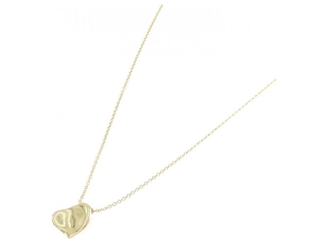 Tiffany & Co Collana a forma di cuore Tiffany in oro giallo D'oro - vista 2