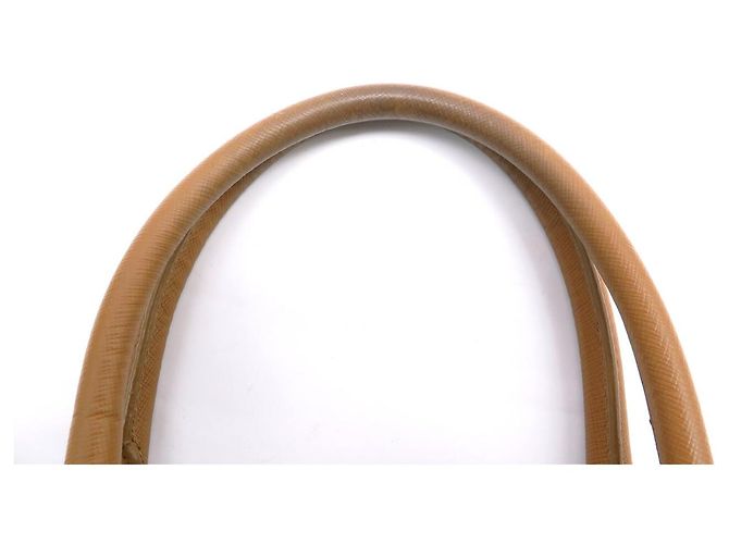 BORSA PRADA GRAND GALLERIA GM IN PELLE GRAIN SAFFIANO ORO Cammello - vista 19