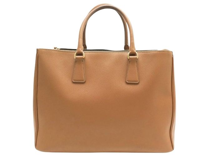 BORSA PRADA GRAND GALLERIA GM IN PELLE GRAIN SAFFIANO ORO Cammello - vista 2