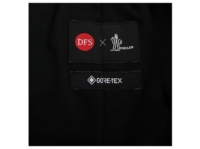 Pantaloni da sci imbottiti Goretex Moncler x DFS in poliammide grigia Grigio - vista 4