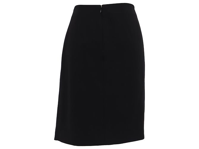 Falda midi Proenza Schouler en lana negra Negro - vista 3