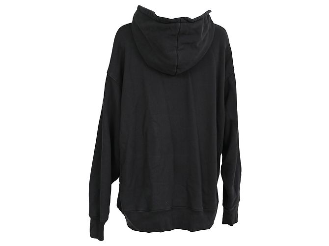 Sudadera Alto Logo Anine Bing en algodón negro - vista 3