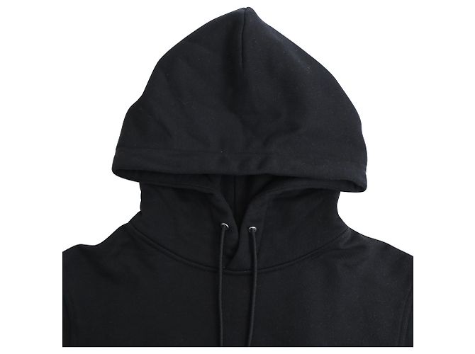 Schwarzer Baumwoll-Hoodie mit Dior-Logo-Patch - Ansicht 5