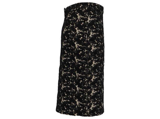 Gonna stampata Proenza Schouler lunghezza ginocchio in lana multicolore - vista 2