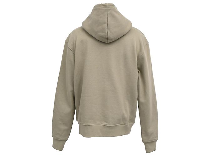 Hoodie Le Sweatshirt Brodé em Algodão Bege da Jacquemus - vista 3