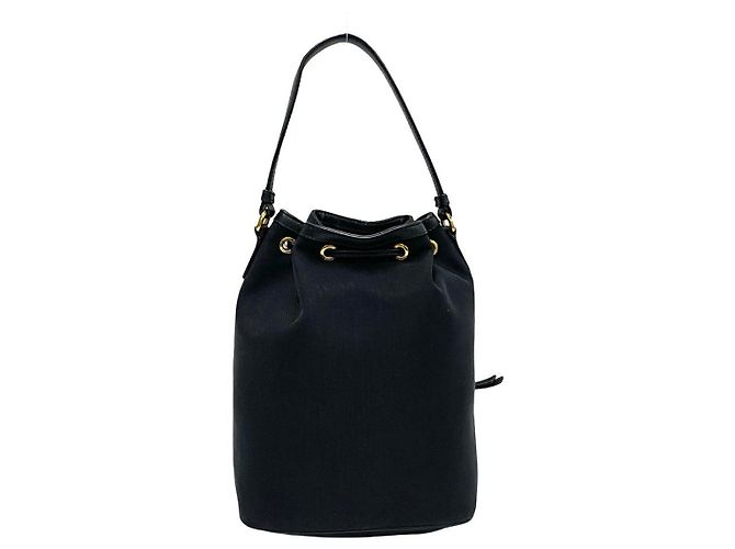 Borsa 2 in 2 in pelle e tela Prada Duet Nero - vista 5