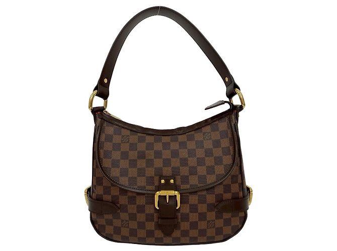 Borsa a Spalla Damier Ebene Highbury di Louis Vuitton Marrone - vista 2