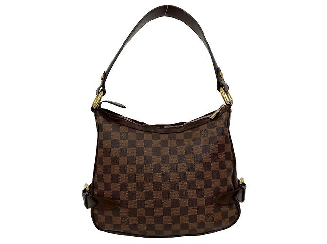 Borsa a Spalla Damier Ebene Highbury di Louis Vuitton Marrone - vista 4