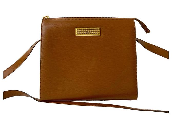 Borsa a Spalla in Pelle Christian Dior Marrone - vista 2