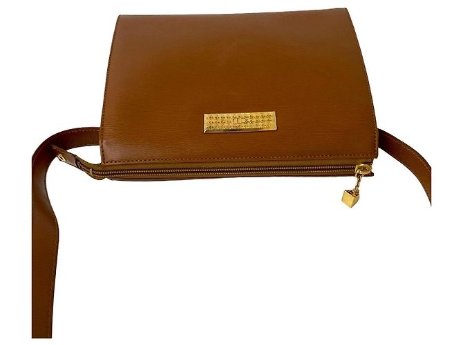 Borsa a Spalla in Pelle Christian Dior Marrone - vista 5