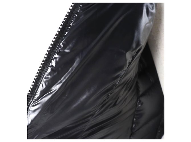 Abrigo de plumas de nylon con piel de zorro FULMAR de Moncler Negro - vista 5