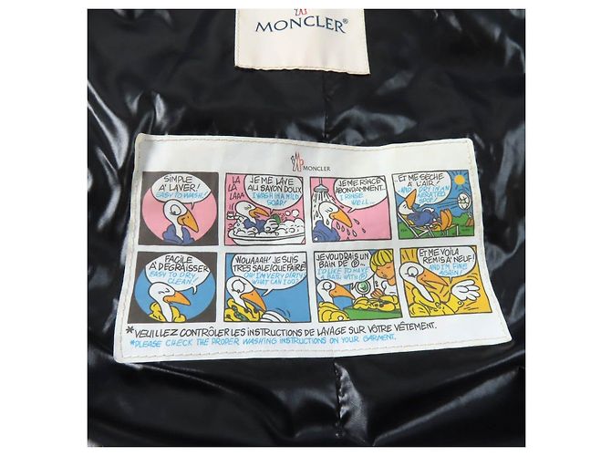 Abrigo de plumas de nylon con piel de zorro FULMAR de Moncler Negro - vista 9