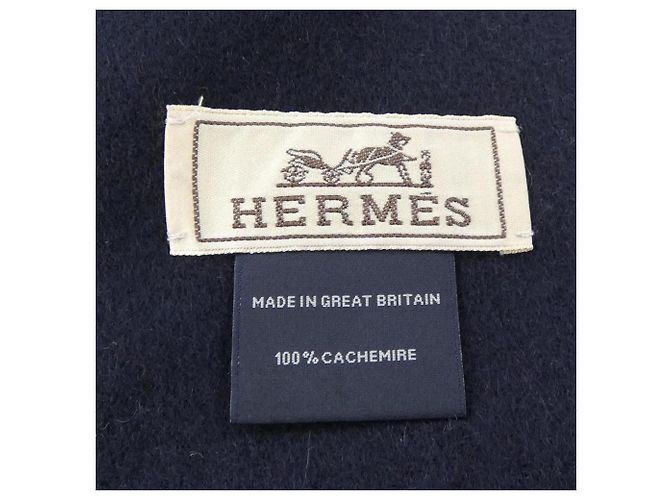 Stola in cashmere rosso Hermès - vista 3