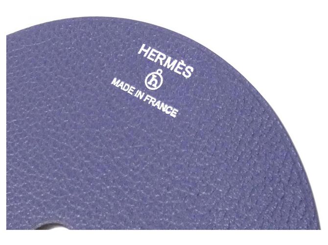 Pendente Hermès Rotondo GM 1036138 Blu - vista 3