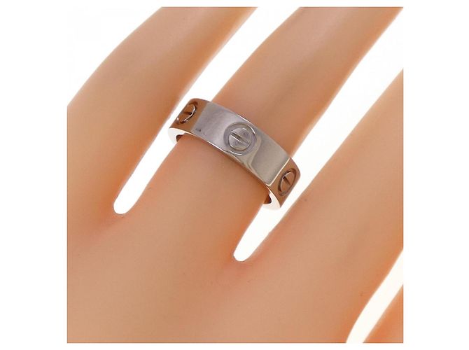 Anello Love Cartier in oro bianco 18K - vista 4