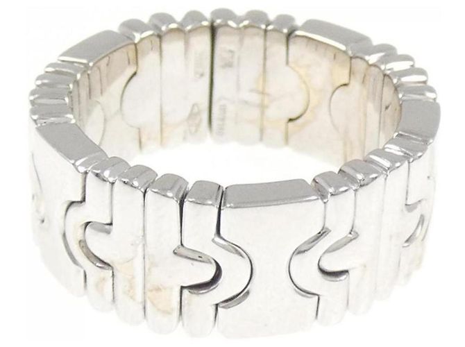 Bulgari Anello Band Ring Parenthesis Bvlgari D'oro - vista 2