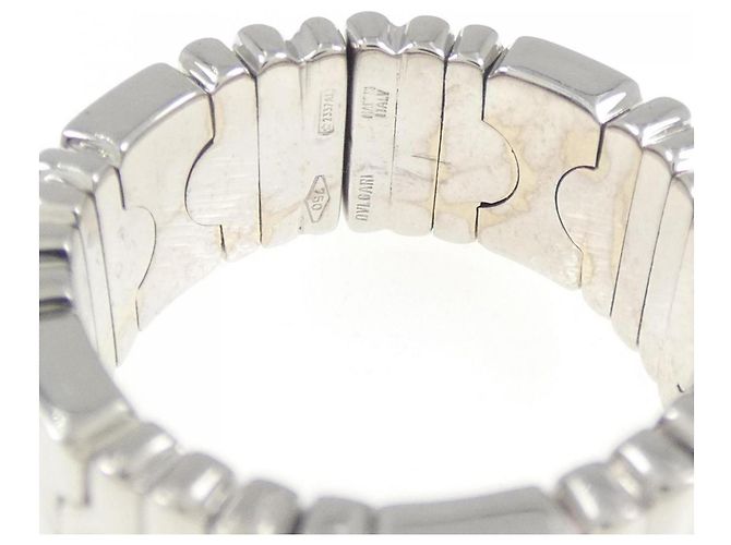 Bulgari Anello Band Ring Parenthesis Bvlgari D'oro - vista 3