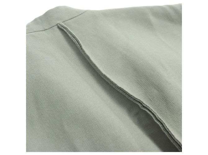 Autre Marque Chaleco largo de fibra compuesta de lana 08sircus S23AW-OT08 Verde - vista 6