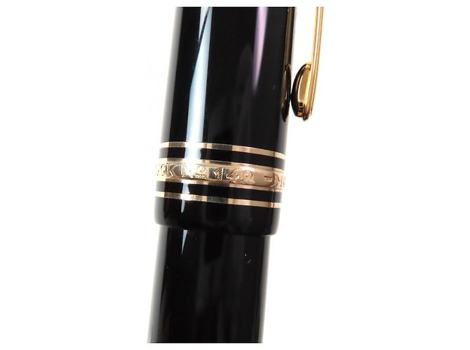 Pluma Montblanc Meisterstück Au750 Negro - vista 10